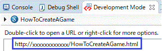 This photo shows how to open the html file to debug.